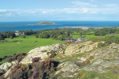 Muck Rock, situated above Howth Castle Estate, is one of Howth's hidden hill walks with spectacular sea views