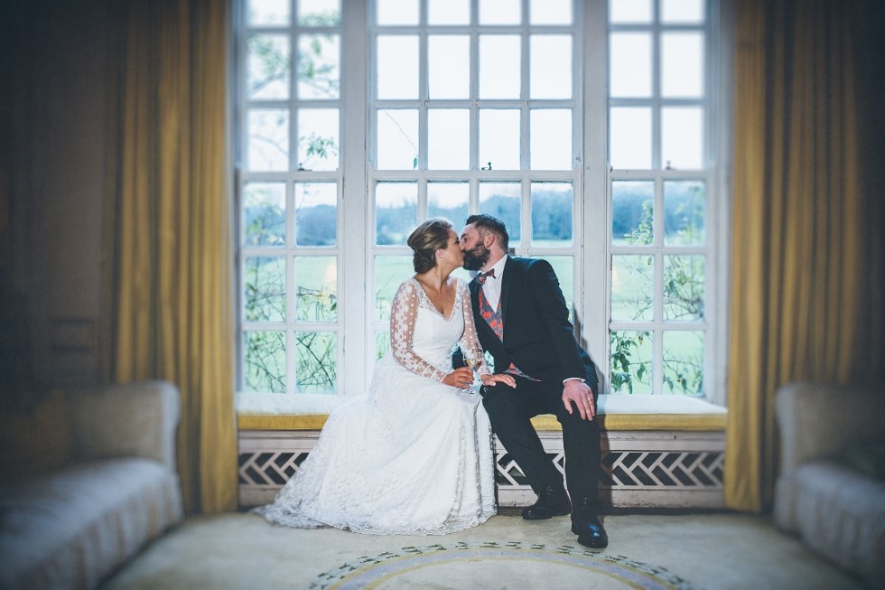 Howth Castle Wedding Drawing Room Bride and Groom Resized v2