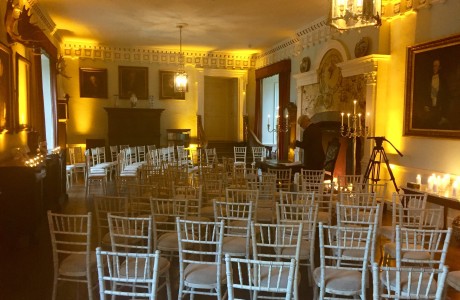 Howth Castle Wedding in Main Hall with Celebrant