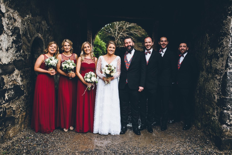 Howth Castle Winter Wedding in the Gate Tower