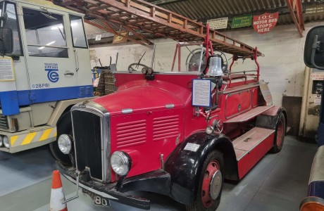 Very old ambulance